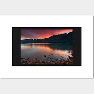 Glenorchy Sunset Posters and Art